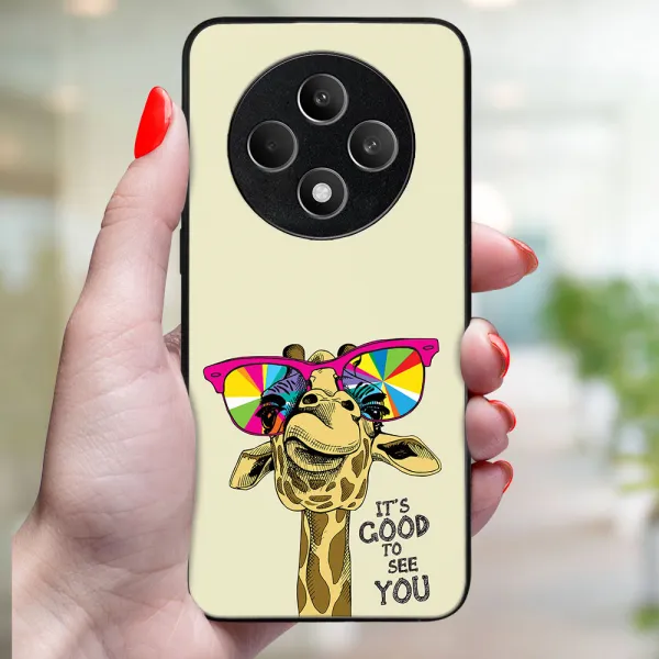 MY ART Ochranný kryt pre Oppo Reno12 FS 5G GIRAFFE (180)