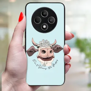 MY ART Ochranný kryt pre Oppo Reno12 FS 5G HAPPY COW (181)