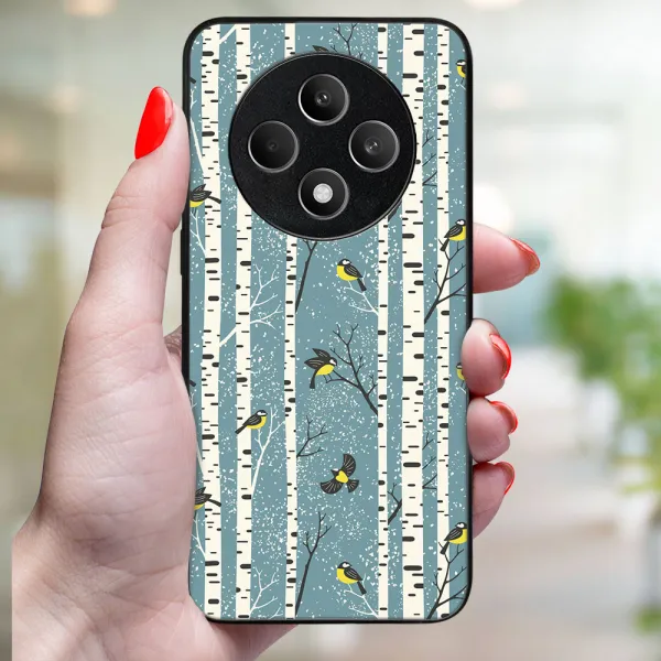 MY ART Kryt s vianočným dizajnom Oppo Reno12 FS 5G BIRCH (072)