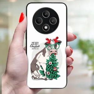 MY ART Kryt s vianočným dizajnom Oppo Reno12 FS 5G MERRY CHRISTMAS (074)