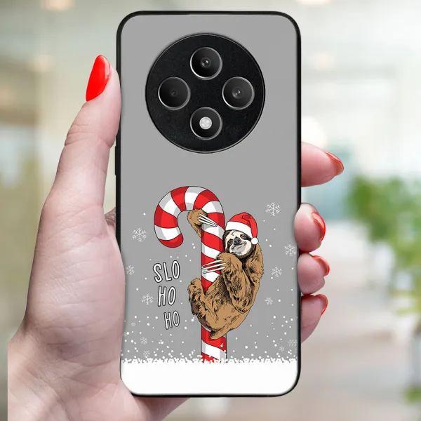 MY ART Kryt s vianočným dizajnom Oppo Reno12 FS 5G CANDY (076)