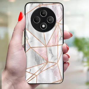 MY ART Ochranný kryt pre Oppo Reno12 FS 5G PINK MARBLE (143)