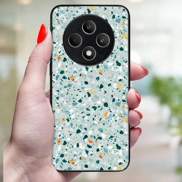 MY ART Ochranný kryt pre Oppo Reno12 FS 5G BLUE TERRAZZO (164)