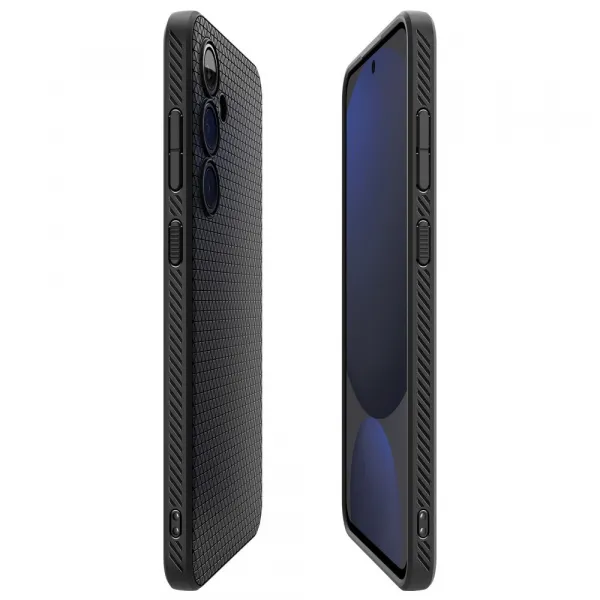 SPIGEN LIQUID AIR Ochranný kryt pre Samsung Galaxy S24 FE 5G MATTE BLACK