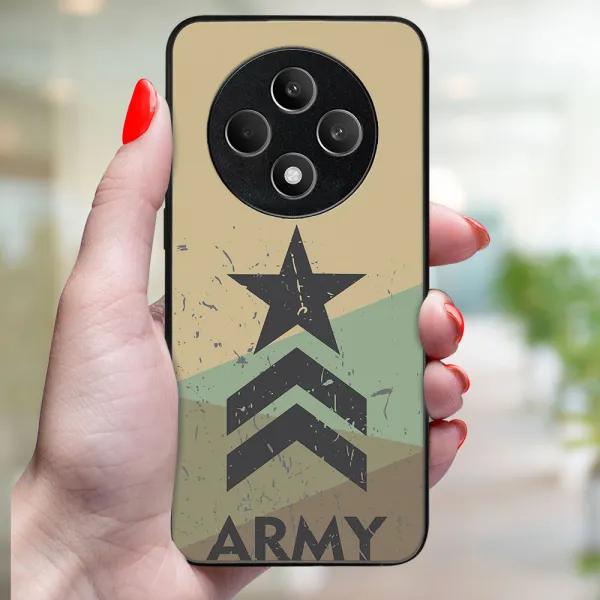 MY ART Ochranný kryt pre Oppo Reno12 FS 5G ARMY (236)