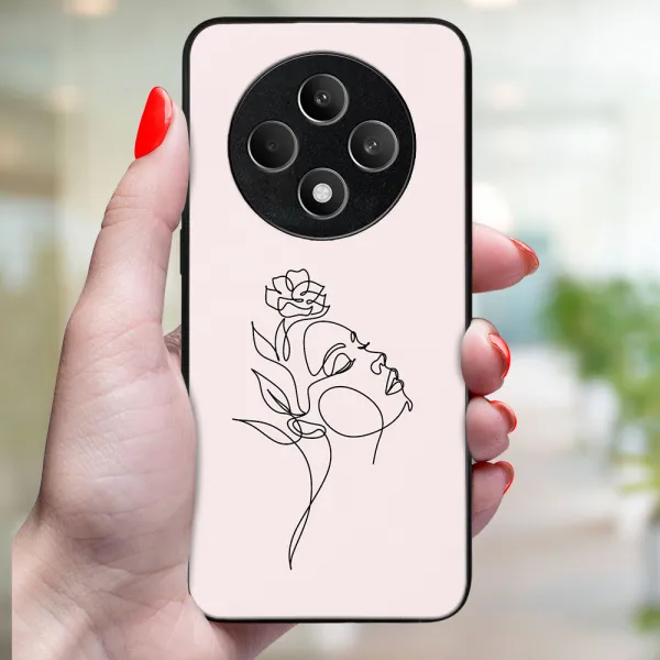 MY ART Ochranný kryt pre Oppo Reno12 FS 5G ROSE GIRL (198)