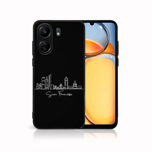 MY ART Ochranný kryt pre Xiaomi Redmi 13C SAN FRANCISCO (212)
