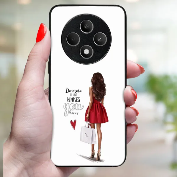 MY ART Ochranný kryt pre Oppo Reno12 FS 5G RED DRESS (137)