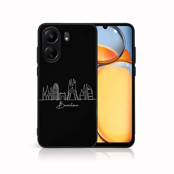 MY ART Ochranný kryt pre Xiaomi Redmi 13C BARCELONA (213)
