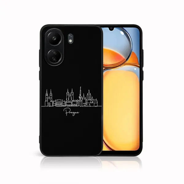 MY ART Ochranný kryt pre Xiaomi Redmi 13C PRAGUE (203)