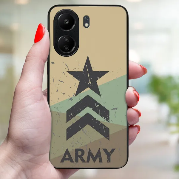 MY ART Ochranný kryt pre Xiaomi Redmi 13C ARMY (236)