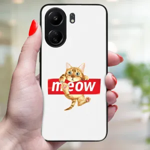 MY ART Ochranný kryt pre Xiaomi Redmi 13C MEOW (183)