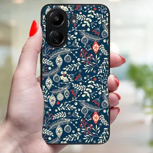 MY ART Kryt s vianočným dizajnom Xiaomi Redmi 13C MISTLETOE (070)