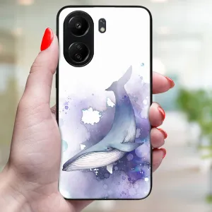 MY ART Ochranný kryt pre Xiaomi Redmi 13C WHALE (242)