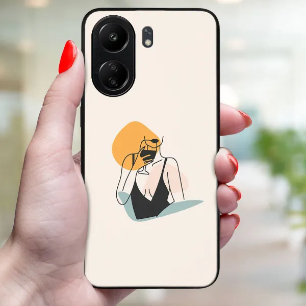 MY ART Ochranný kryt pre Xiaomi Redmi 13C WOMAN (197)