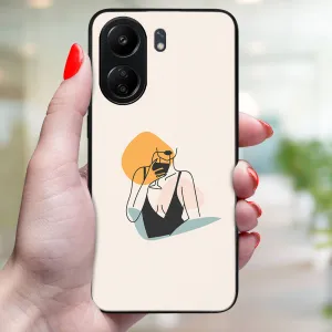 MY ART Ochranný kryt pre Xiaomi Redmi 13C WOMAN (197)
