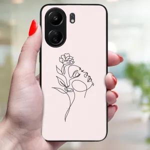 MY ART Ochranný kryt pre Xiaomi Redmi 13C ROSE GIRL (198)