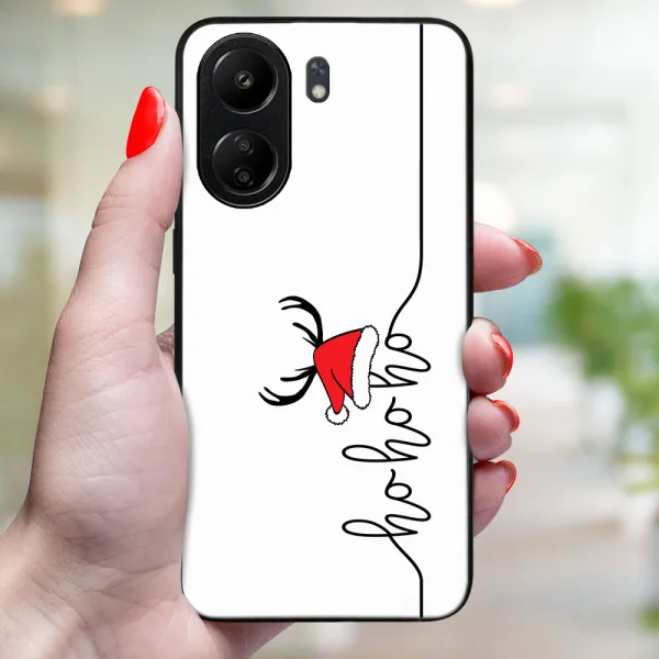 MY ART Kryt s vianočným dizajnom Xiaomi Redmi 13C HOHOHO (073)