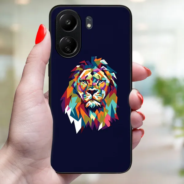MY ART Ochranný kryt pre Xiaomi Redmi 13C LION (246)