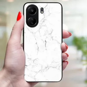 MY ART Ochranný kryt pre Xiaomi Redmi 13C WHITE MARBLE (144)
