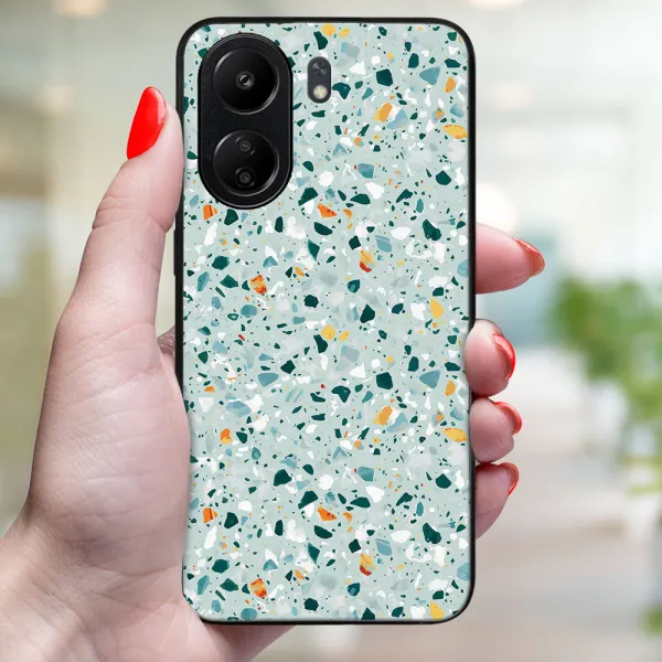 MY ART Ochranný kryt pre Xiaomi Redmi 13C BLUE TERRAZZO (164)