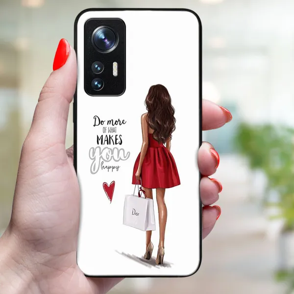 MY ART Ochranný kryt pre Xiaomi 12 Lite RED DRESS (137)