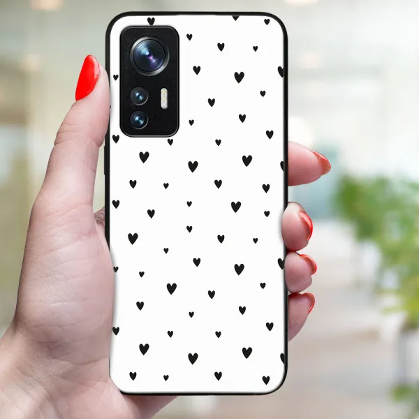 MY ART Ochranný kryt pre Xiaomi 12 Lite BLACK HEARTS (167)