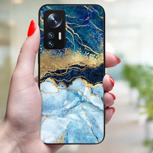 MY ART Ochranný kryt pre Xiaomi 12 Lite BLUE MARBLE (141)