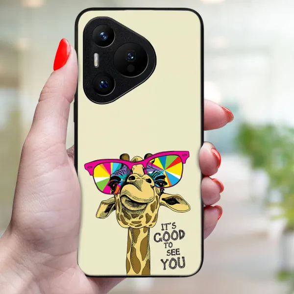 MY ART Ochranný kryt pre Huawei Pura 70 GIRAFFE (180)