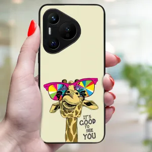 MY ART Ochranný kryt pre Huawei Pura 70 GIRAFFE (180)
