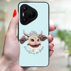 MY ART Ochranný kryt pre Huawei Pura 70 HAPPY COW (181)