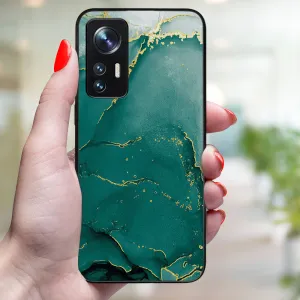 MY ART Ochranný kryt pre Xiaomi 12 Lite GREEN MARBLE (145)