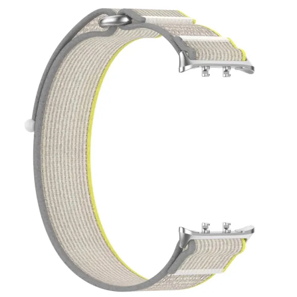 NYLON COLOR Vymeniteľný remienok pre Honor Watch 5 YELLOW GRAY
