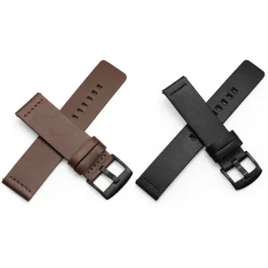 LEATHER Kožený remienok pre Suunto 9 / Suunto 7 svetlohnedý
