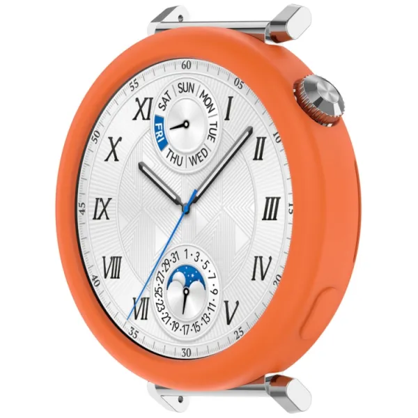 TPU HALF COVER Kryt pre Huawei Watch GT 5 41mm oranžový