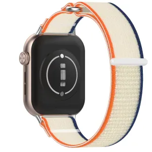 NYLON COLOR Vymeniteľný remienok pre Honor Watch 5 ORANGE CREAMY WHITE