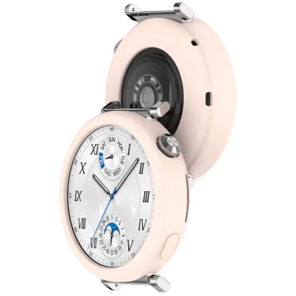 TPU HALF COVER Kryt pre Huawei Watch GT 5 41mm svetloružový