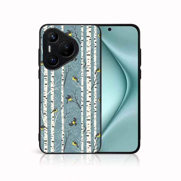 MY ART Kryt s vianočným dizajnom Huawei Pura 70 BIRCH (072)