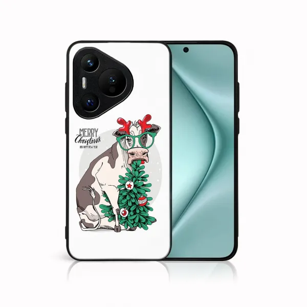 MY ART Kryt s vianočným dizajnom Huawei Pura 70 Pro MERRY CHRISTMAS (074)
