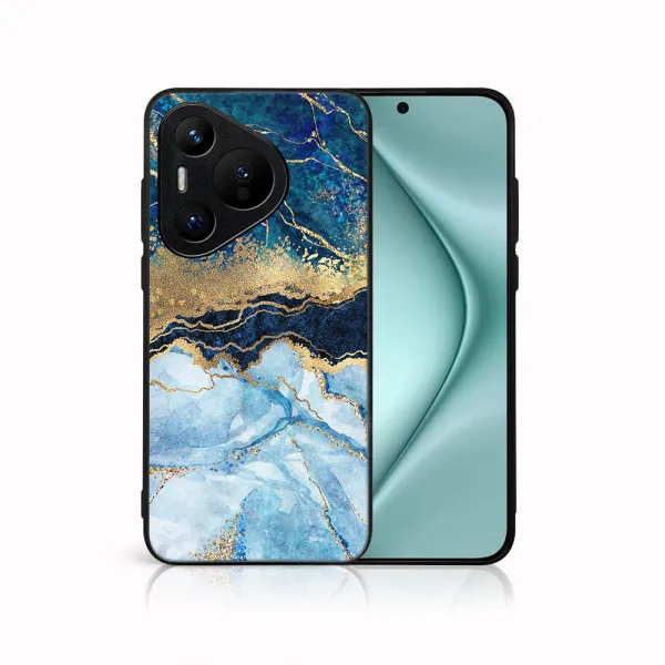 MY ART Ochranný kryt pre Huawei Pura 70 BLUE MARBLE (141)