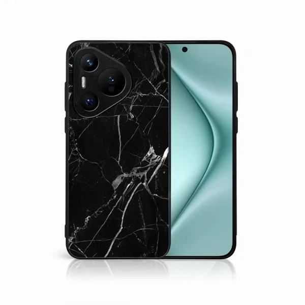 MY ART Ochranný kryt pre Huawei Pura 70 BLACK MARBLE (142)