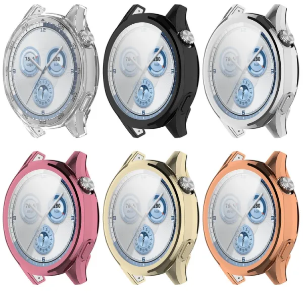 TPU FULL COVER Kryt pre Huawei Watch GT 5 46mm ružový