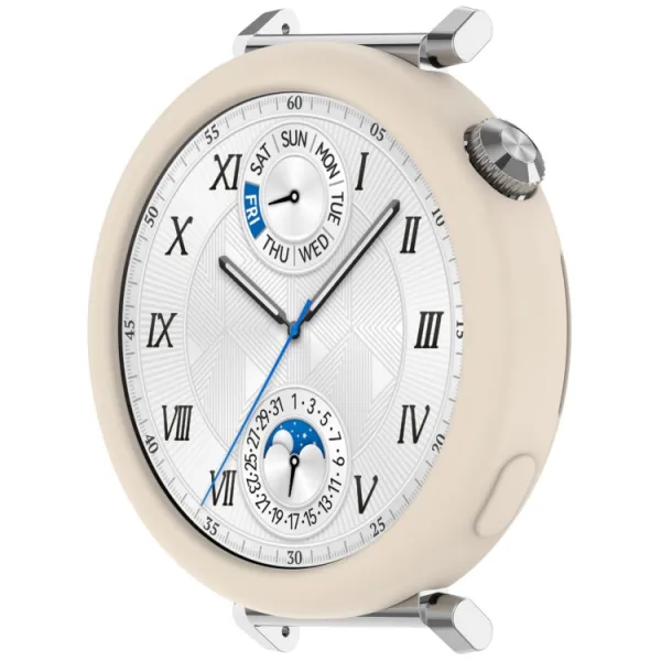 TPU HALF COVER Kryt pre Huawei Watch GT 5 41mm béžový