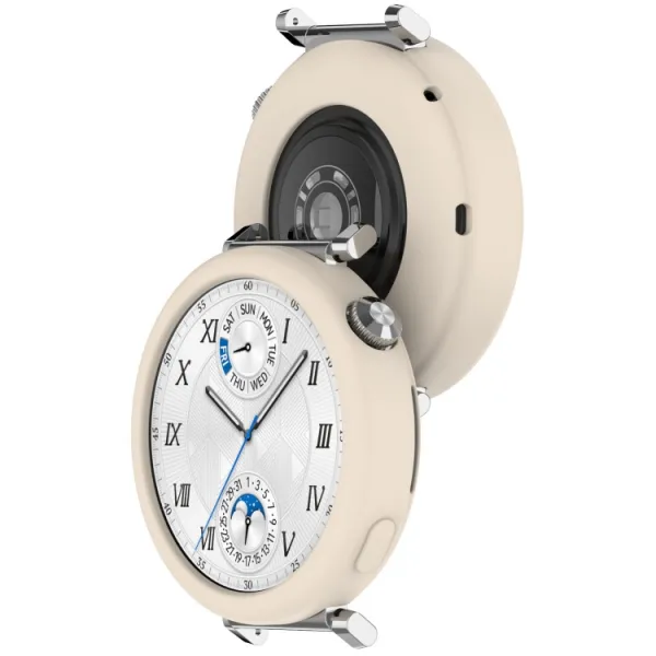 TPU HALF COVER Kryt pre Huawei Watch GT 5 41mm béžový