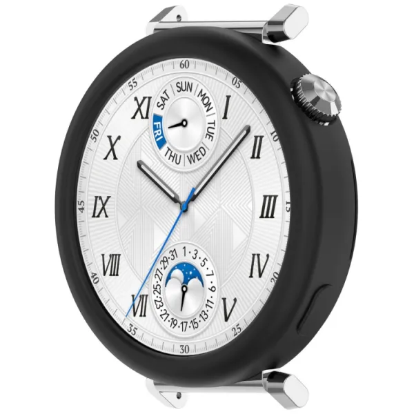 TPU HALF COVER Kryt pre Huawei Watch GT 5 41mm čierny