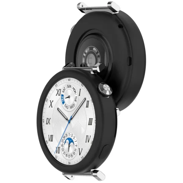 TPU HALF COVER Kryt pre Huawei Watch GT 5 41mm čierny