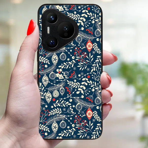 MY ART Kryt s vianočným dizajnom Huawei Pura 70 MISTLETOE (070)
