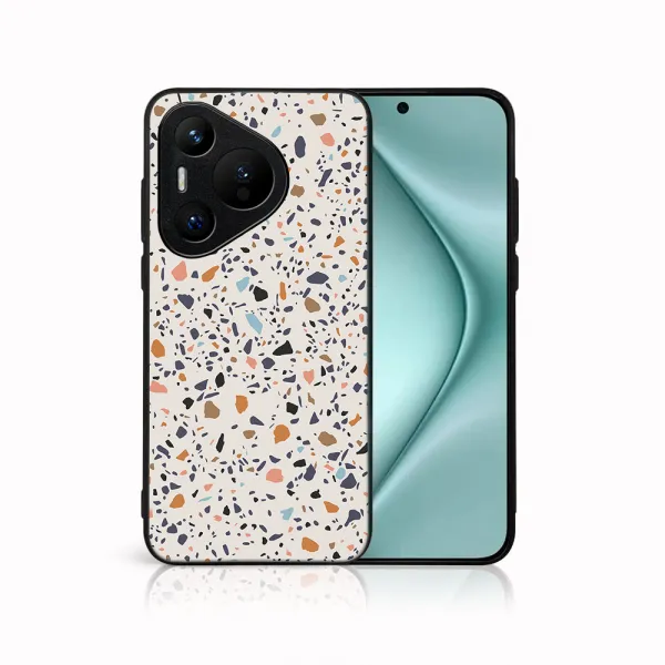MY ART Ochranný kryt pre Huawei Pura 70 BEIGE TERRAZZO (162)