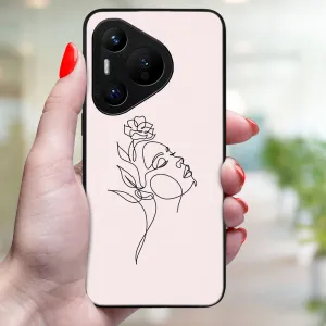 MY ART Ochranný kryt pre Huawei Pura 70 ROSE GIRL (198)