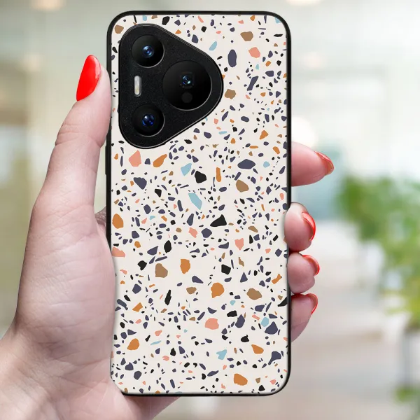 MY ART Ochranný kryt pre Huawei Pura 70 BEIGE TERRAZZO (162)